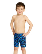 Zoggs - Tots Boys Fontopia Mid Swim Jammer - Blue - Model Front