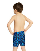 Tots Boys Fontopia Mid Swim Jammer - Blue - Model Back