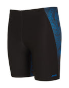 Zoggs - Web Cruise Mid Swim Jammer - Black/Blue - Product Front