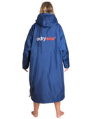 Dryrobe Advance Long Sleeve - Adult/Navy/Grey - Back/Female