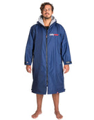 Dryrobe Advance Long Sleeve - Adult/Navy/Grey - Front/Male