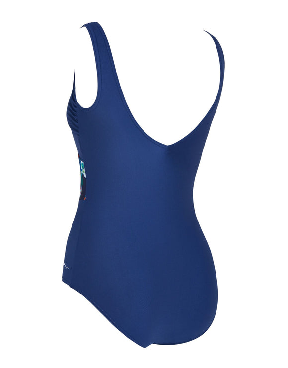 Zoggs Luxor Front Crossover V Back Swimsuit | Simply Swim | Simply Swim UK